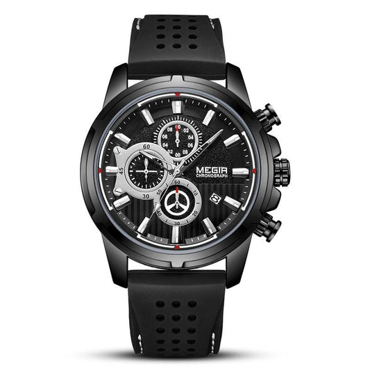 Megir Quartz Chronograph Watch For Men 2101