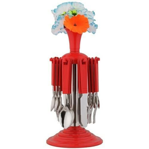 New Stylish Stainless Steel Cutlery Set (24 pcs)