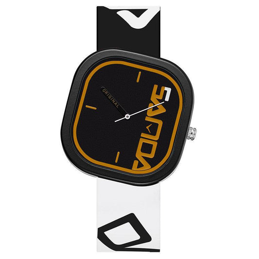 Sanda Silicone Square Fashion Trend Waterproof Watch