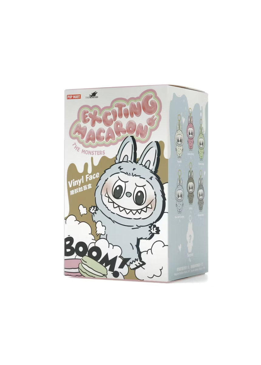 Labubu The Monsters Tasty Macarons Vinyl Face Pendant (1 Blind Box)