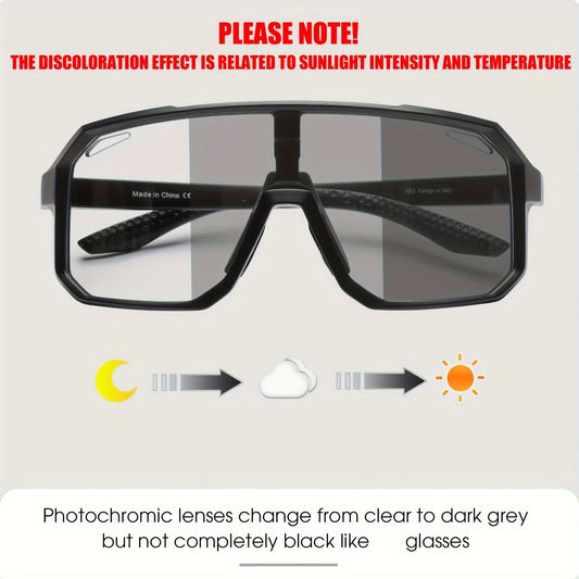 Classic Racing Cycling Glasses – Photochromic Outdoor Eyewear