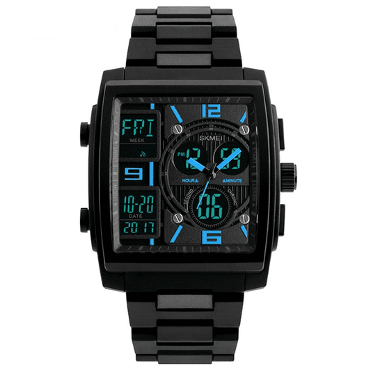 Skmei Analog Digital Plastic Square Sports Watch For Men 1274 Original