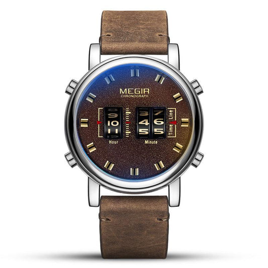 Megir Roller Watch For Men 2137