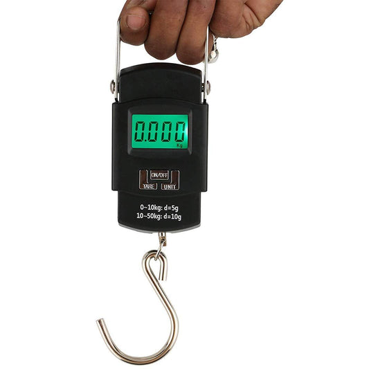 Digital Portable Hook Type Weighing Scale (50 kg, Multicolor)