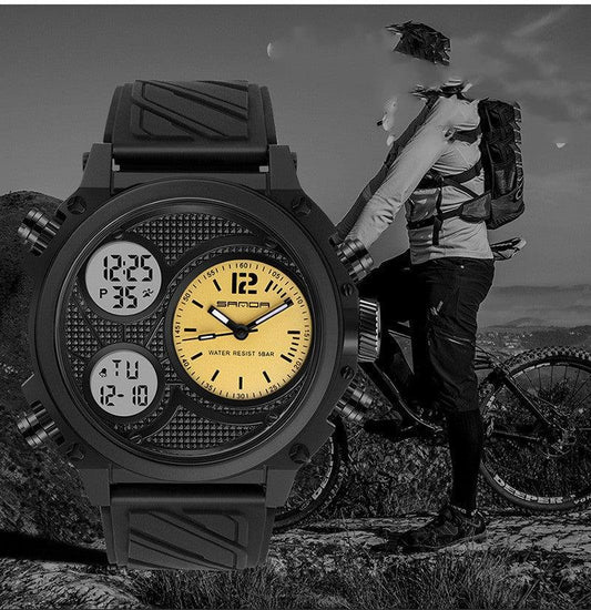 Sanda Analog Digital Sports Watch For Men K3002