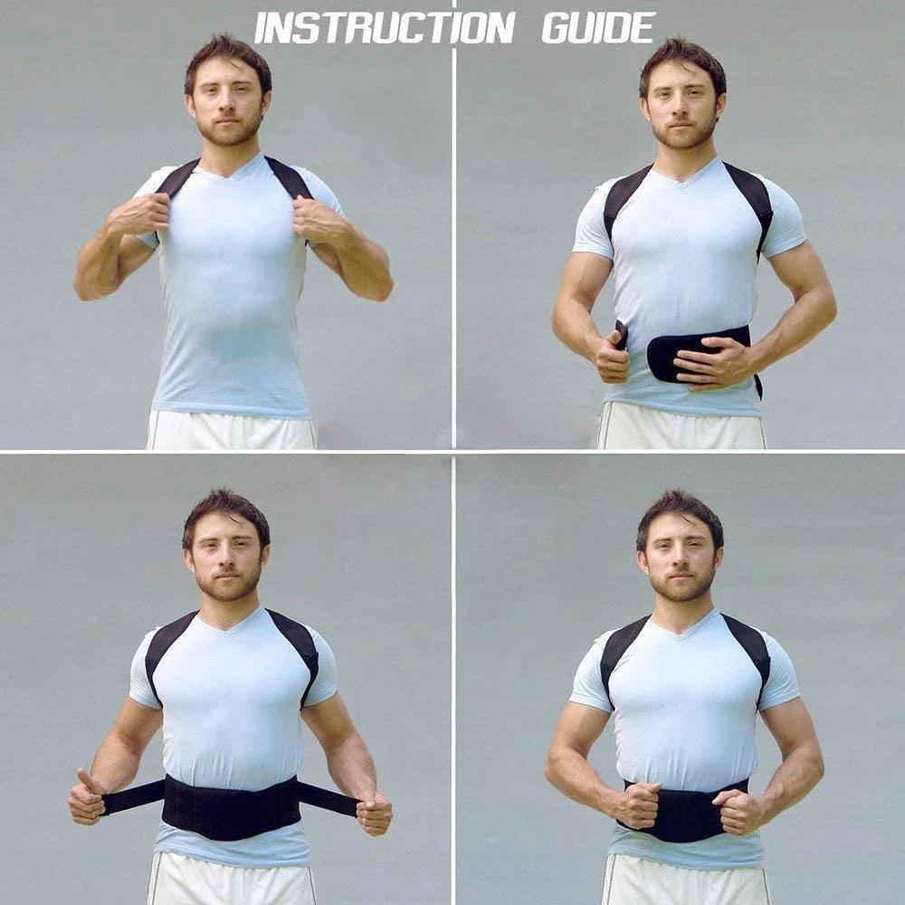 Real Doctor Posture Corrector (Shoulder Back Support Belt)