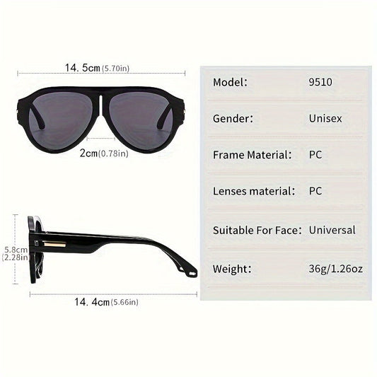 Chic Gradient Lens Eyewear – Vintage-Inspired Oval Glasses for Men & Women