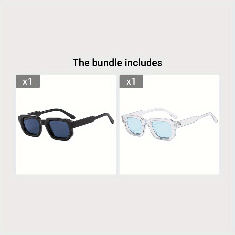 Men’s Retro Square Frame Glasses – Stylish Eyewear