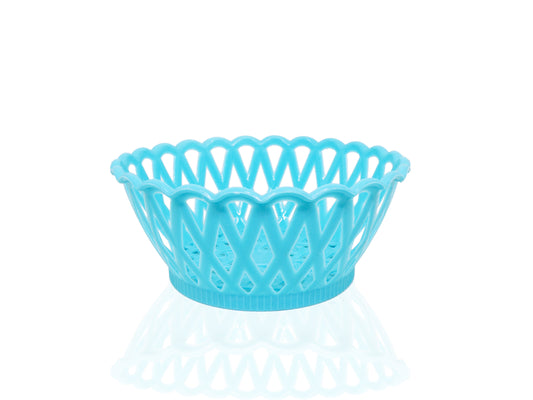 Multipurpose Round Storage Plastic Basket Tray (3pcs)