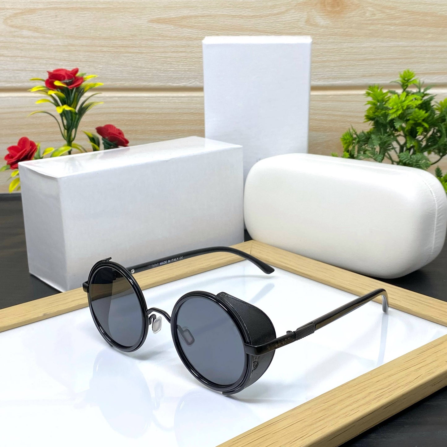 Fashionable Round Sunglasses Men And Women-SunglassesCraft