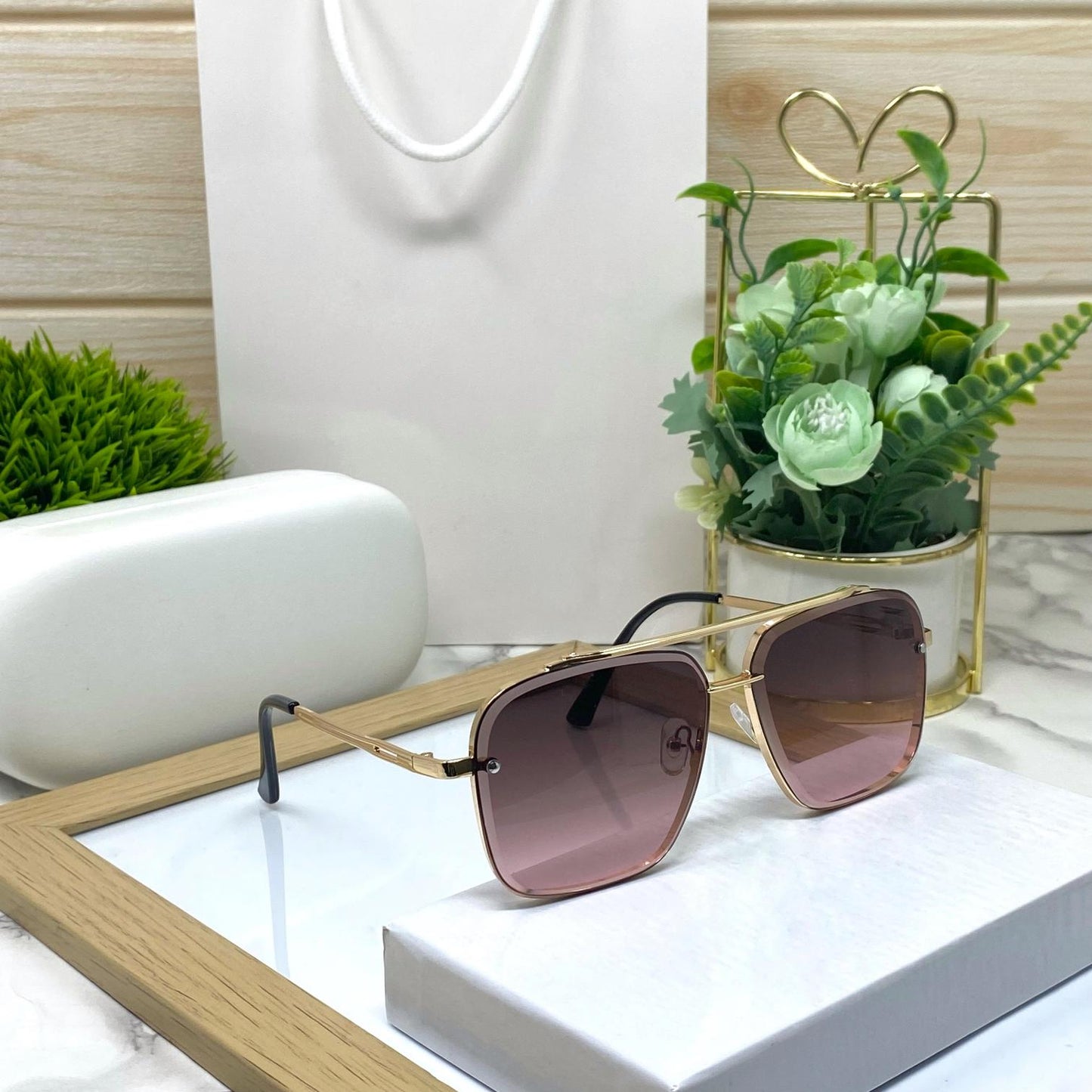 Cool Classic Square Sunglasses For Men And Women-SunglassesCraft