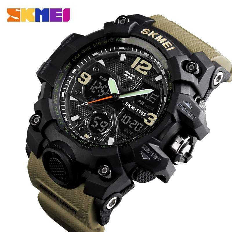Skmei 1155B Original Analog Digital waterproof Sports watch for men