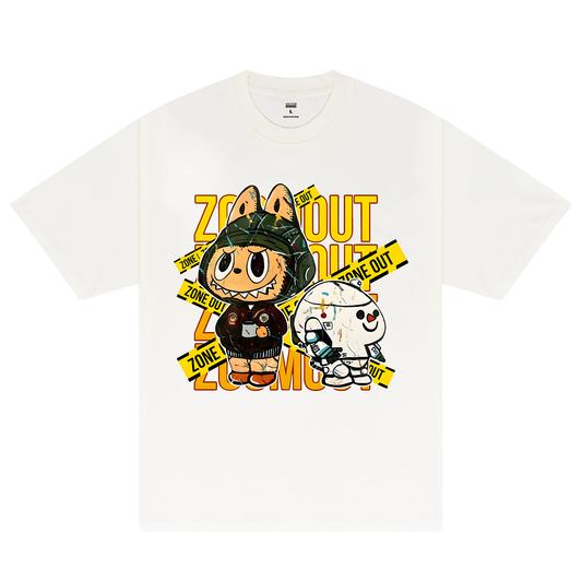 Labubu Brown Yellow T-Shirt