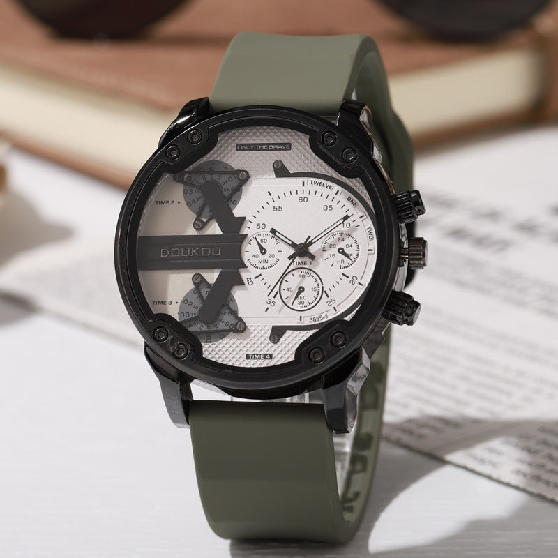 Men’s Multifunction Quartz Watch – Bold Waterproof Design