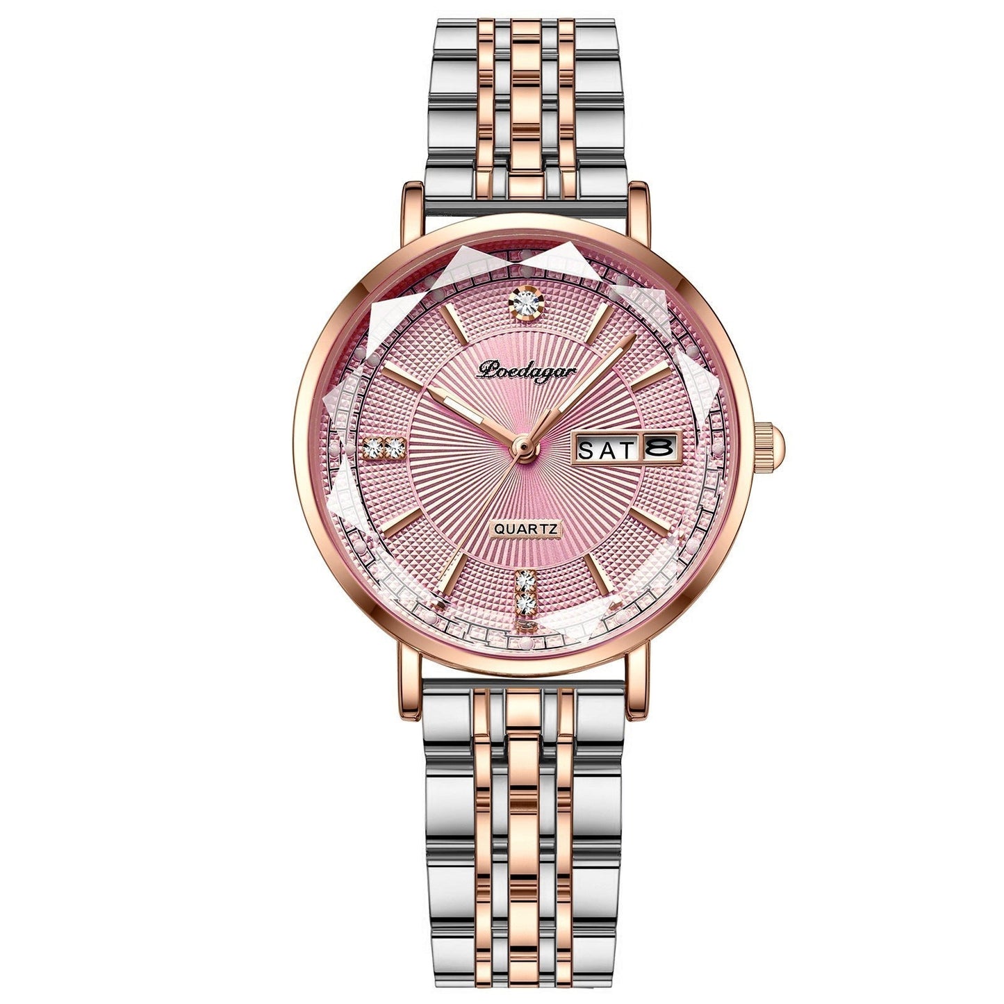 Women's Luminous Quartz Watch with Calendar