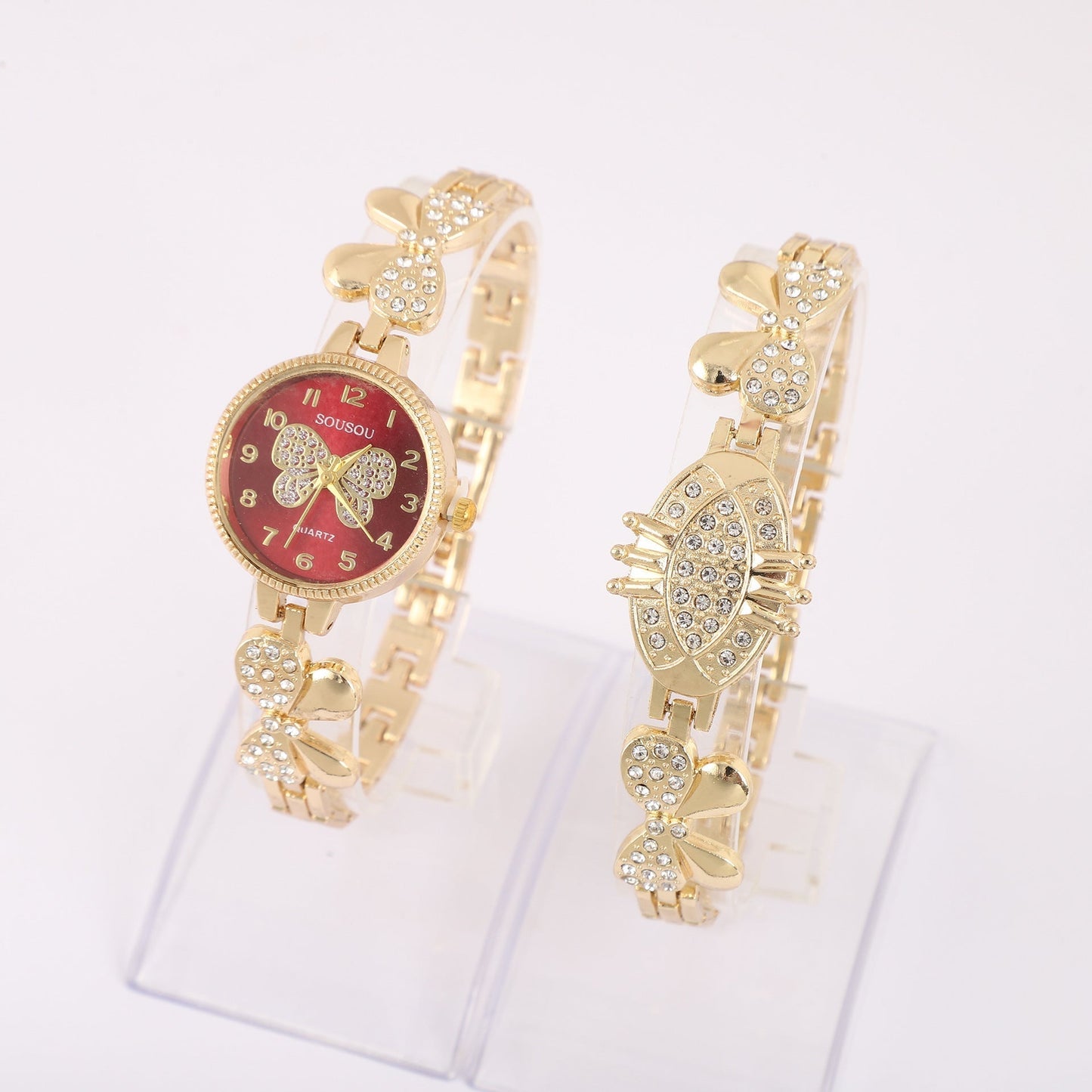 Elegant Diamond Bracelet Watch for Women