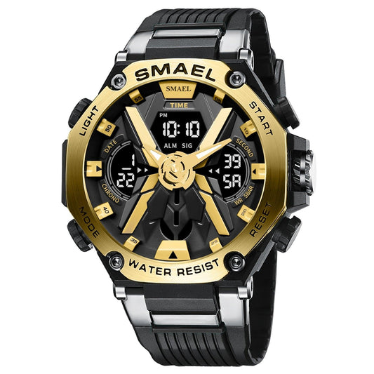 SMAEL Analog Digital Multifunctional watch For Men 8087