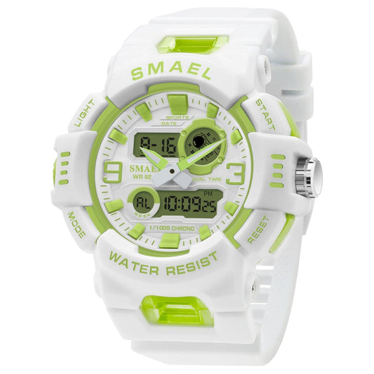 SMAEL Candy Color Sports Multifunctional Analog Digital Watch for men 8083