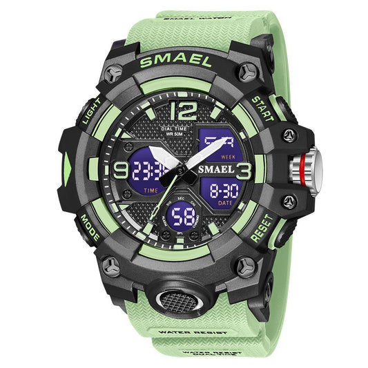 SMAEL Analog Digital Outdoor Sports Watch For Men 8008