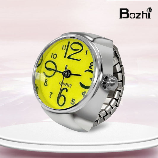 Unisex Ring Watch – Stylish Quartz Finger Watch