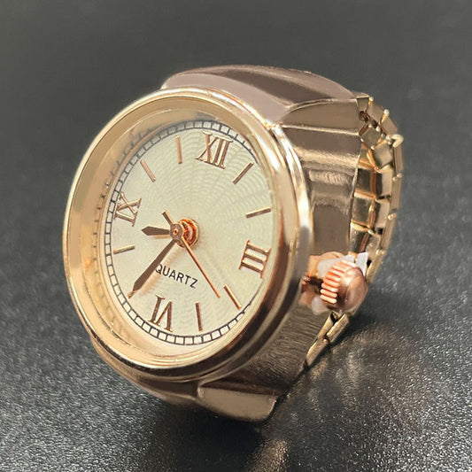 Classic Ring Watch – Unisex Quartz Finger Watch