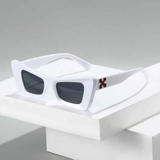 Women's Retro Large Square Sunglasses – UV400 Protection, Fashion Style