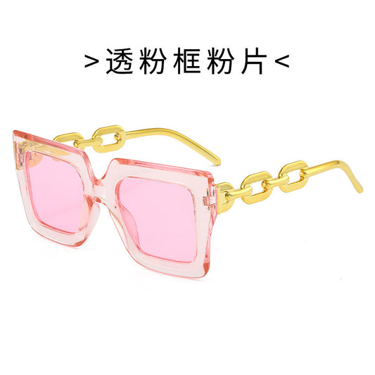 Oversized Square Sunglasses for Women – UV400 Protection