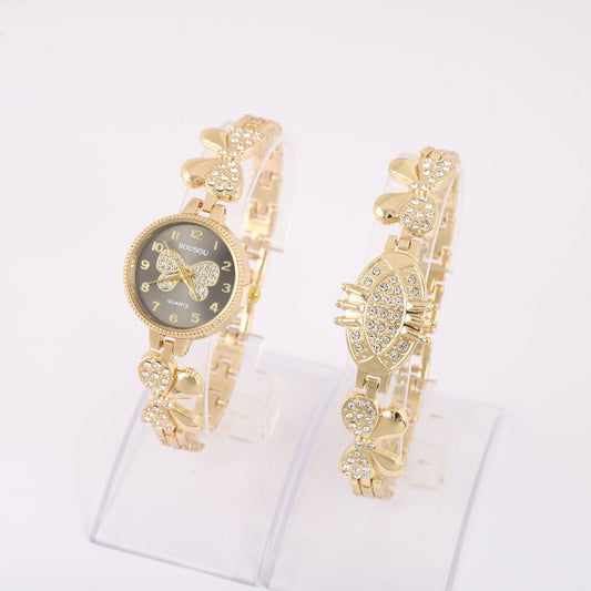 Elegant Diamond Bracelet Watch for Women