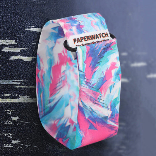 Trendy Paper Watch for Boys – Lightweight Digital Student Gift | Creative Design