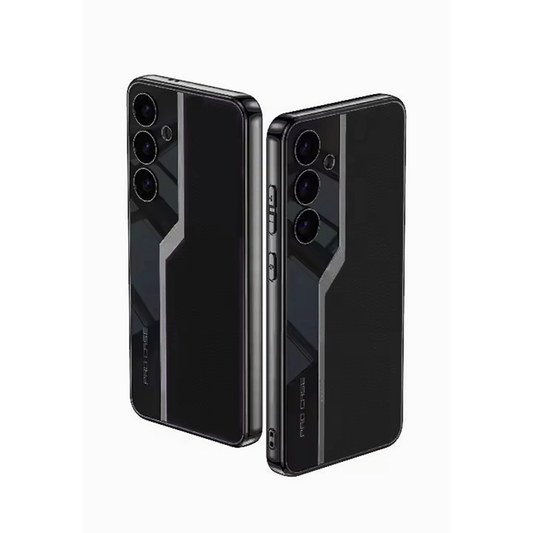 Soft Plating Leather Case-Black