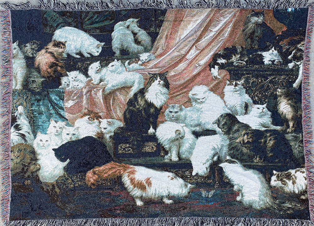 Crazy Cat Lady Blanket