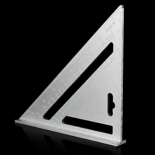 Double Side Scale Triangle Measurement Hand Tool