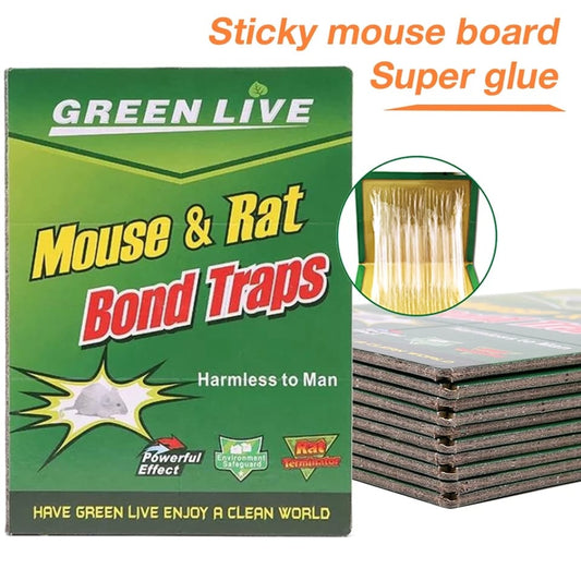 Mice Traps Sticky Boards Strongly Adhesive That Work Capturing Indoor and Outdoor