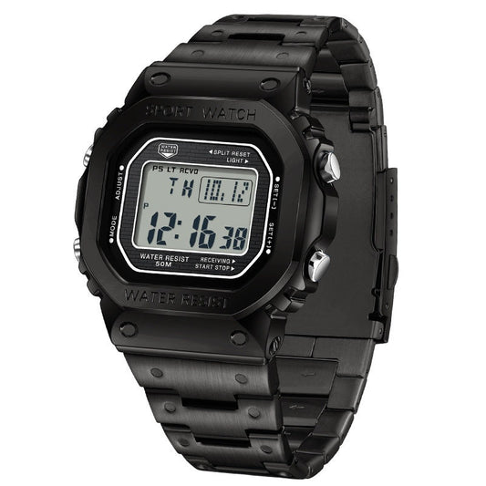 Sanda Steel Digital sport watch for Men 2162