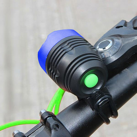 Bicycle Front Light Zoomable LED Warning Lamp Torch Headlight Safety Bike Light