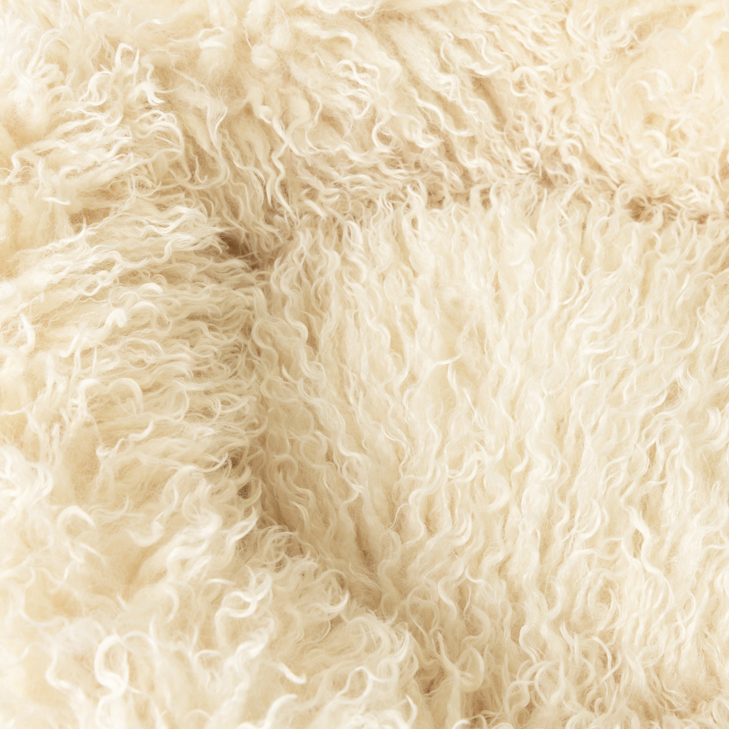 PupPouf™ Luxe Faux Fur Donut Pet Bed - Plush Sheep Ivory