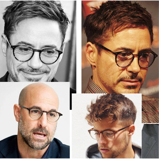 Retro Round Sunglasses For Unisex-SunglassesCraft