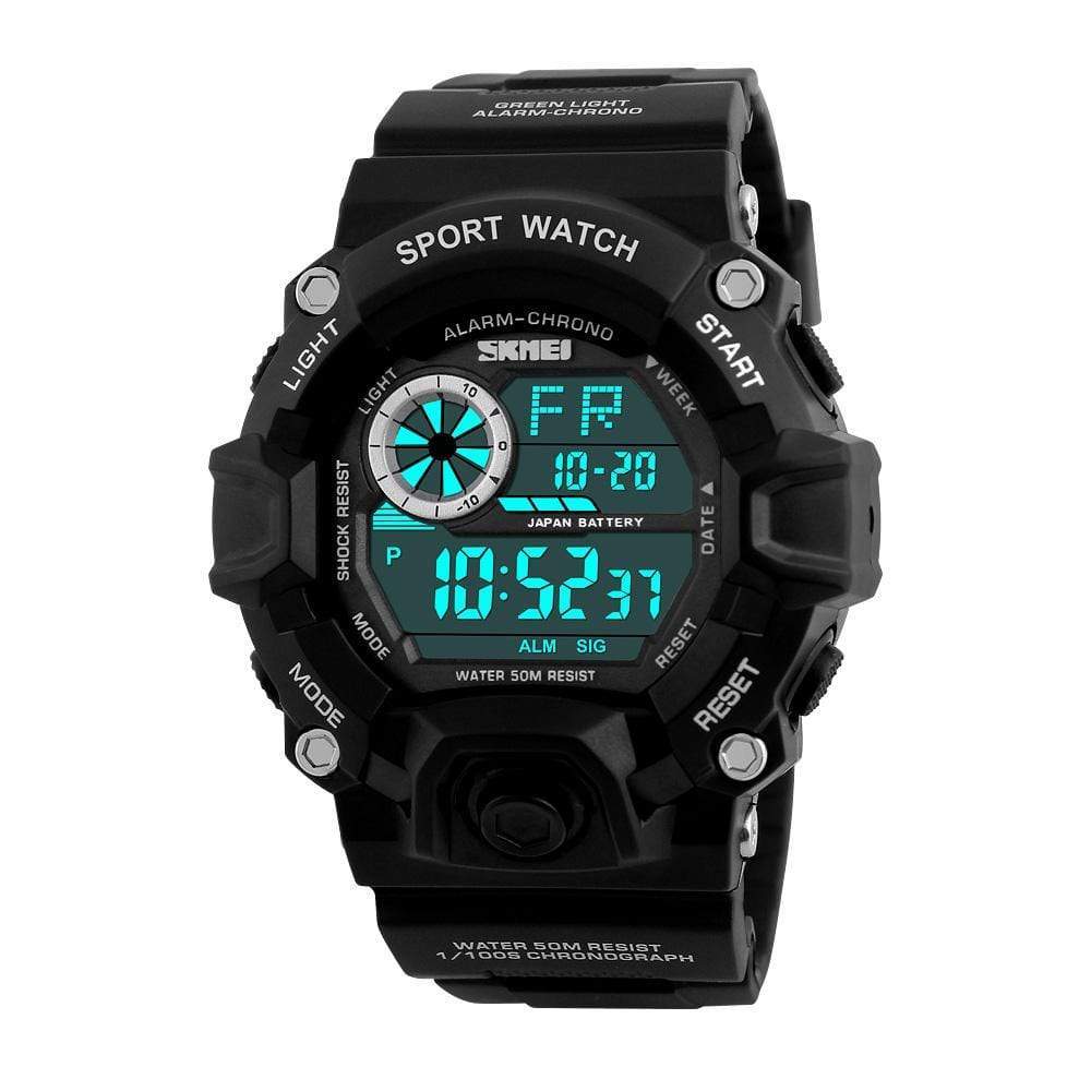 Skmei 1019 Original Digital Round Waterproof Sport watch For Men
