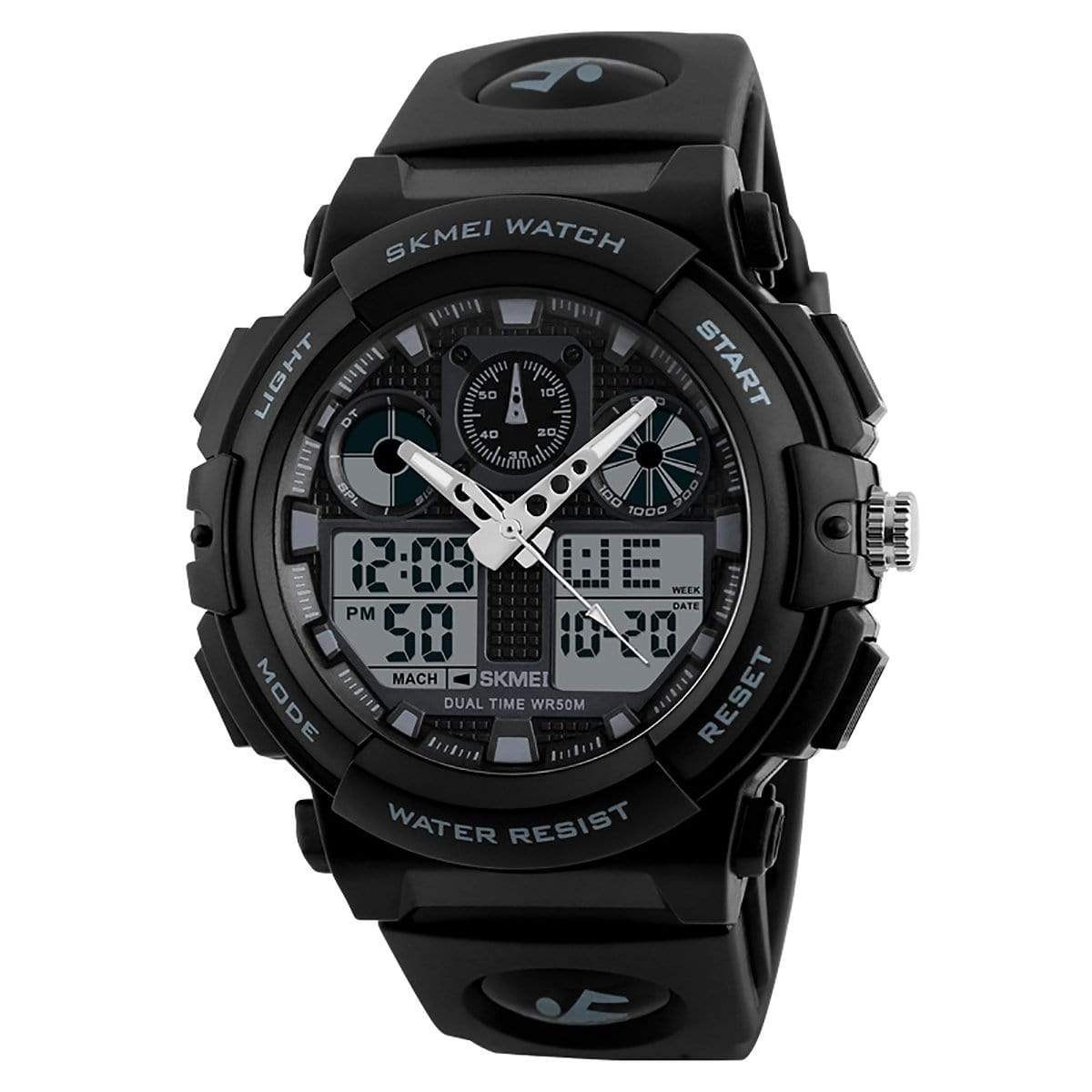 Skmei 1270 Original Analog Digital Multifunction Watch Waterproof wrist watch for Men