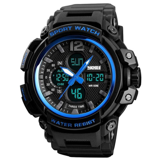 Skmei 1343 Original Analog Digital Waterproof sport watch for men