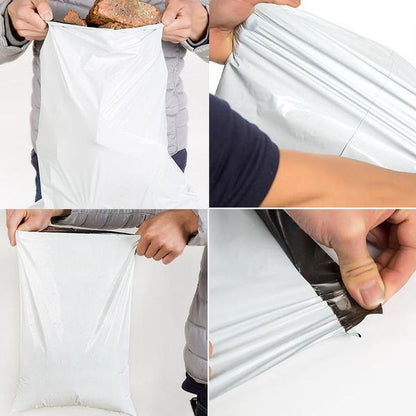 POD pouch Secure Tamper Proof Courier Bags,100 pcs (7 x 11 Inch) 