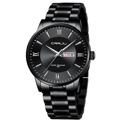 CRRJU Steel Casual Quartz Analog Watch For Men 2175