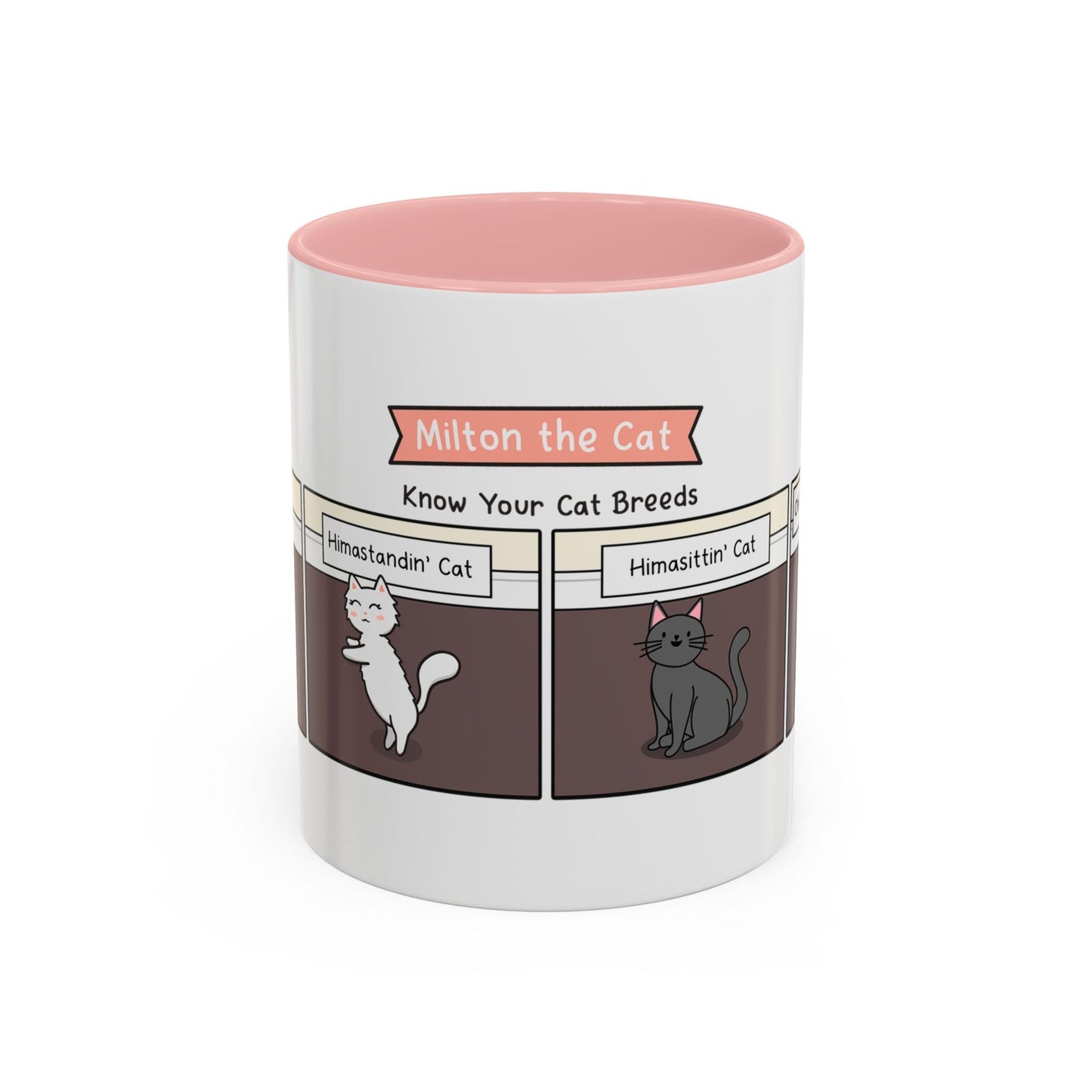 Know Your Cat Breeds Cat Comic Coffee Mug