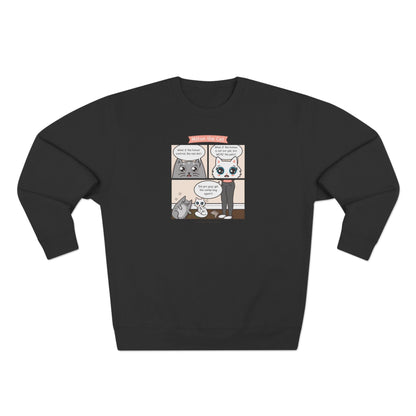 Catnip Trip Comic Crewneck Sweatshirt