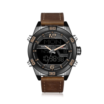 Naviforce Analog Digital Waterproof Watch For Men 9128