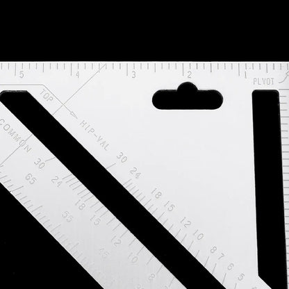 Double Side Scale Triangle Measurement Hand Tool