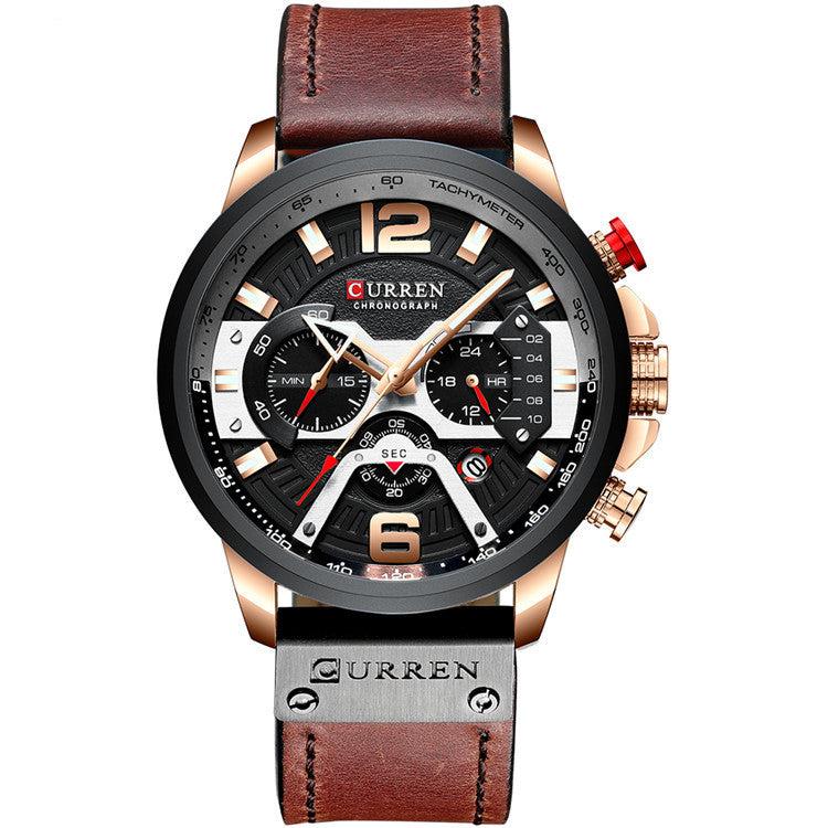 Curren Men's Hot Luxury Chronograph Quartz Wrist Watch For Men 8329