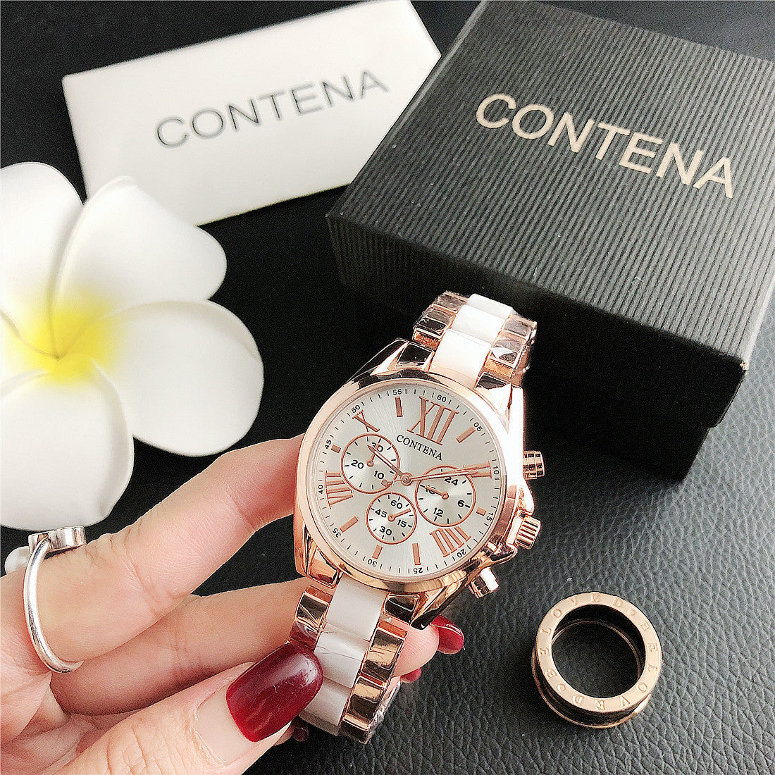 Women's Quartz Business Watch – Minimalist Korean-Style Dial
