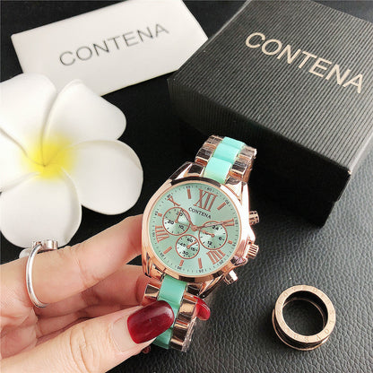Women's Quartz Business Watch – Minimalist Korean-Style Dial