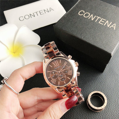Women's Quartz Business Watch – Minimalist Korean-Style Dial